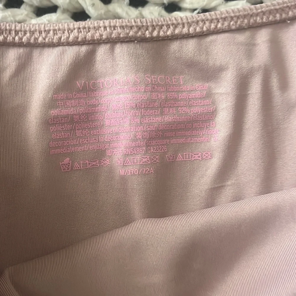 Pink Ribbed Bikini Set - Picture 4 of 6